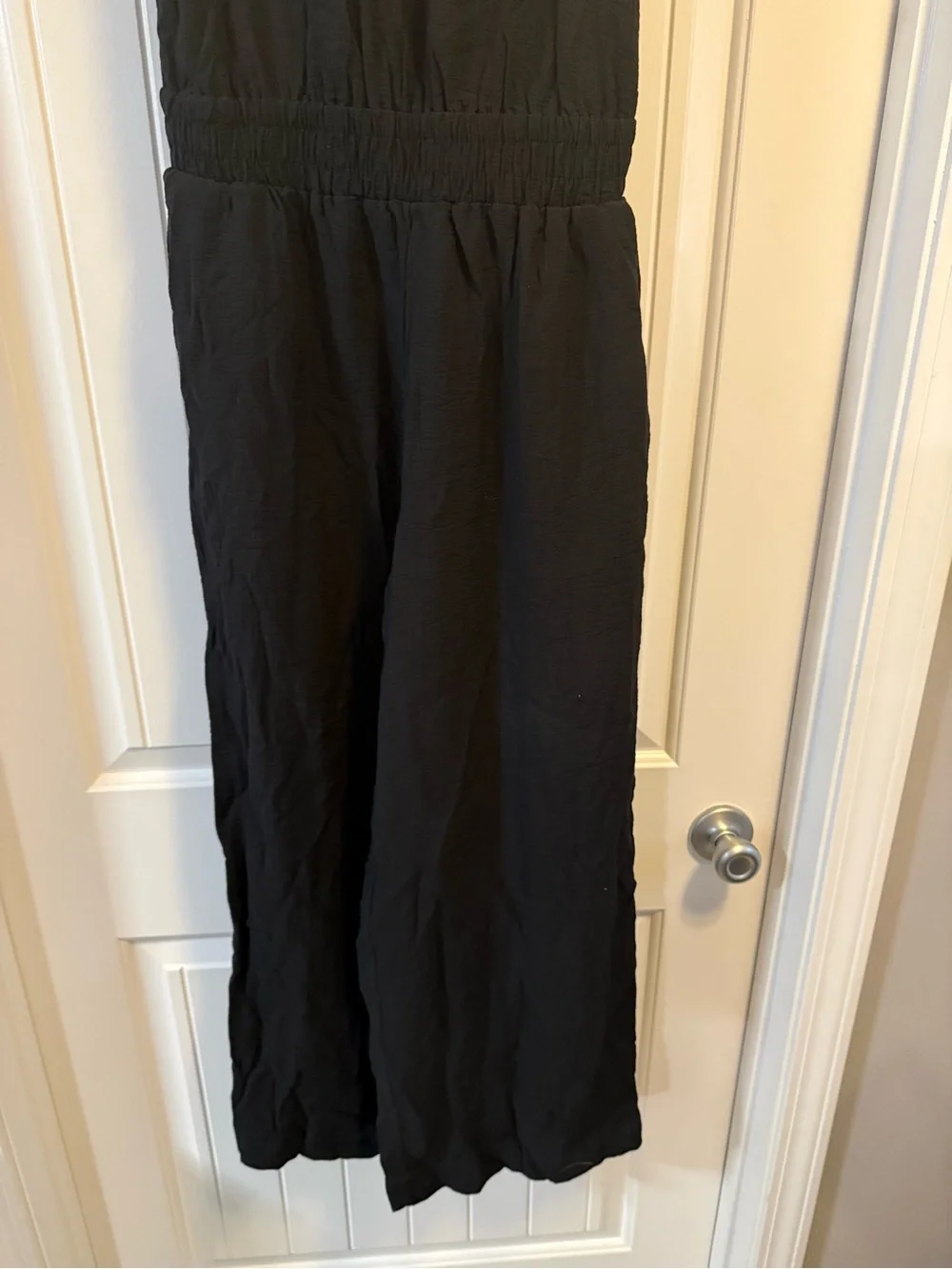 a new day Black Sleeveless Jumpsuit